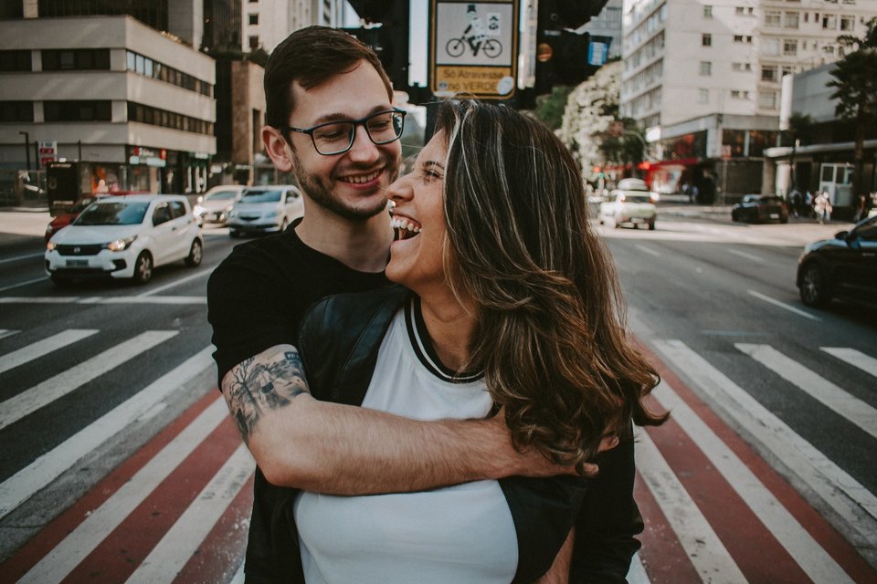 Gabi & Joshua | Ensaio de casal na Paulista